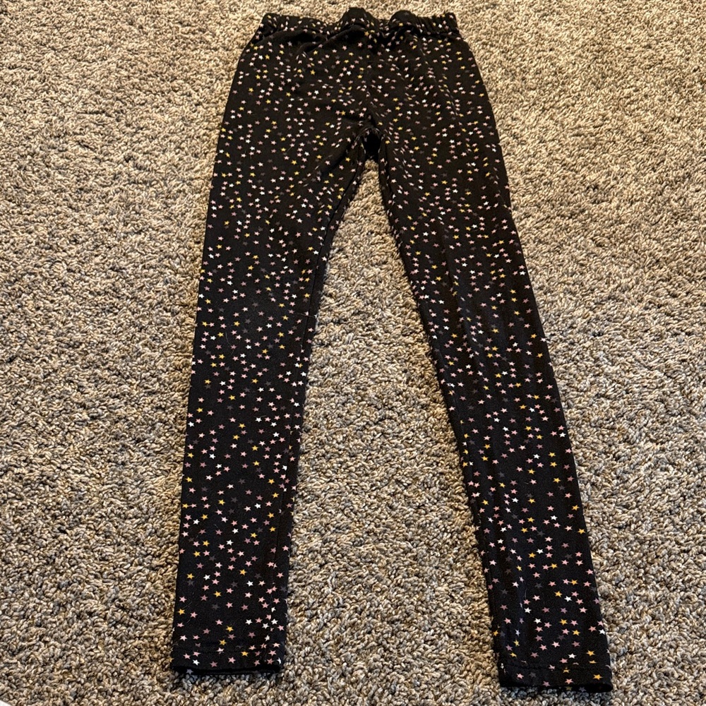 Colorful Star Print Kids Leggings